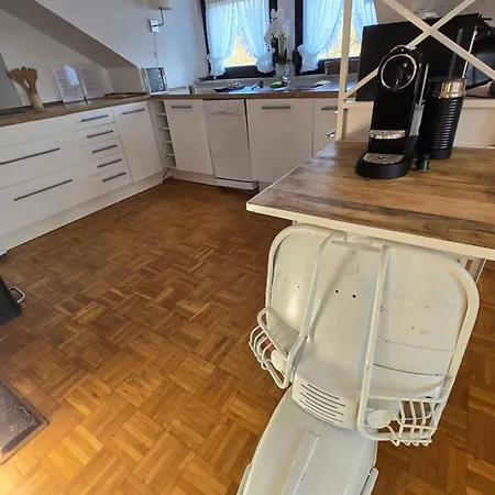 Exklusives 2 Dachstudio Mit Kamin Perfekte Lage Fuer Phantasialand Und Koeln Messe Inkl Parkplatz Und Vollausstattung Appartement