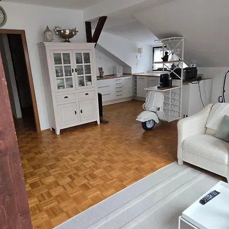 Exklusives 2 Dachstudio Mit Kamin Perfekte Lage Fuer Phantasialand Und Koeln Messe Inkl Parkplatz Und Vollausstattung Appartement